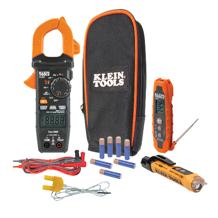 Klein Tools HVAC Electrical Test Kit, Model CL320KIT*