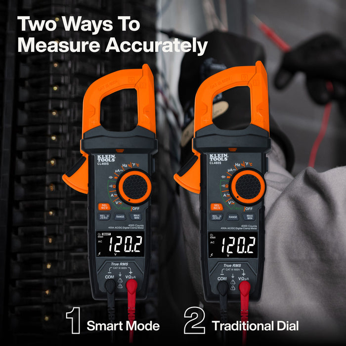 Klein Tools 400A AC/DC Auto-Ranging Smart Digital Clamp Meter