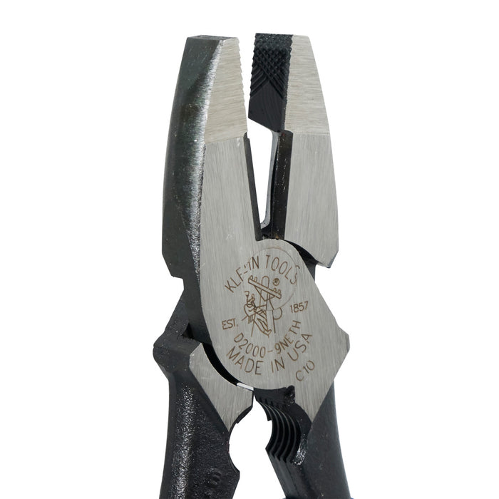Klein Tools Lineman's Pliers, Bolt Thread-Holding, Model D2000-9NETH*