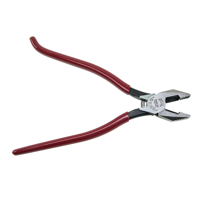 Klein Tools Ironworker's Pliers, Aggressive Knurl, 9-Inch, Model D201-7CSTA*