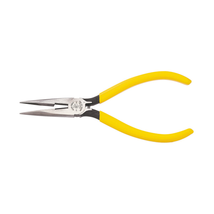 Klein Tools Pliers, Needle Nose Side-Cutters with Spring, 6-Inch, Model D203-6C*