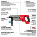 Milwaukee 1-1/4" SDS Plus Rotary Hammer