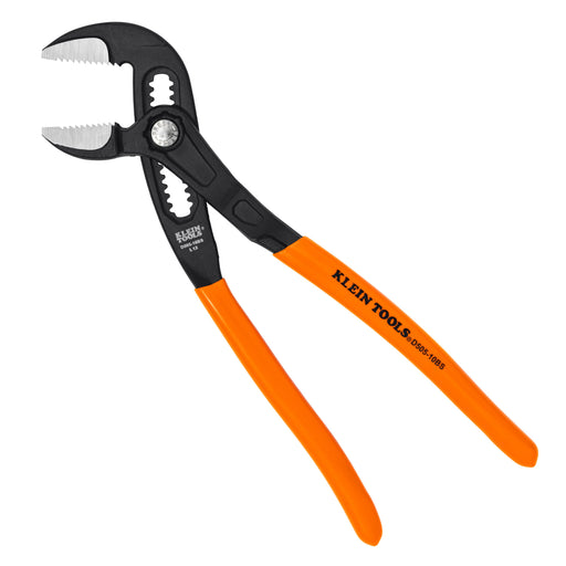 Klein Tools Straight Jaw Quick-Adjust Pump Pliers, 10-Inch