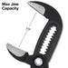 Klein Tools Straight Jaw Quick-Adjust Pump Pliers, 10-Inch