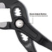 Klein Tools Straight Jaw Quick-Adjust Pump Pliers Set, 2-Piece