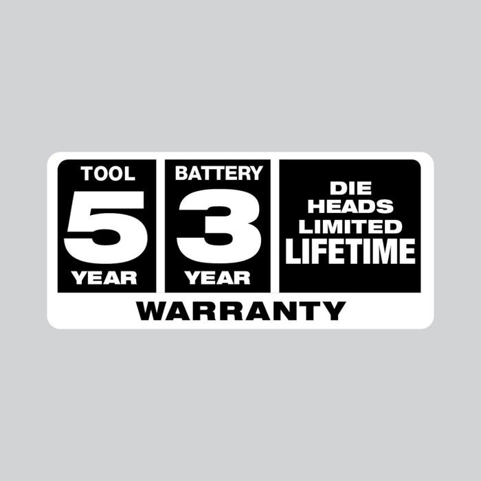 Milwaukee M18 FUEL Compact Threader w/Dies