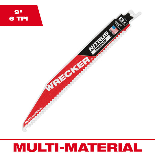 Milwaukee 9" 6TPI Nitrus Carbide 1PK