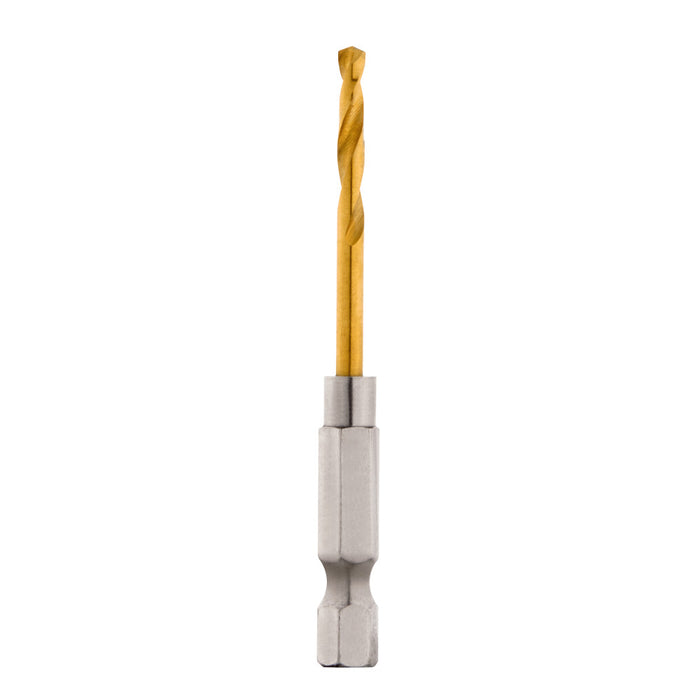 Milwaukee 1/8" SHOCKWAVE™ Impact Duty RED HELIX™ Titanium Drill Bit
