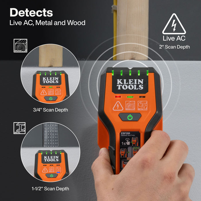 Klein Tools Multi-Scan Center and Edge Stud Finder