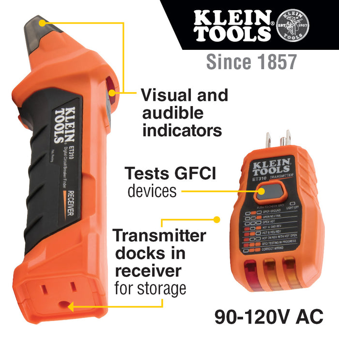 Klein Tools Circuit Breaker Finder Kit