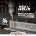 Milwaukee 1/8" SHOCKWAVE™ Impact Duty RED HELIX™ Titanium Drill Bit