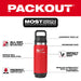 Milwaukee PACKOUT™ 24oz Insulated Bottle with Chug Lid - Red