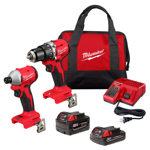 Milwaukee M18™ Compact Brushless 2-Tool Combo Kit