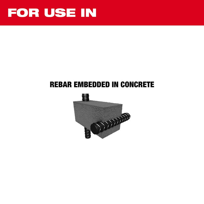 Milwaukee SDS Plus 1" X 12" Rebar Cutter