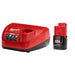 Milwaukee M12™ REDLITHIUM™ 2.0Ah Battery and Charger Starter Kit