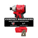 Milwaukee M18™ Compact Brushless 1/4" Hex Impact Driver