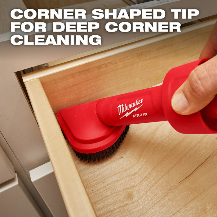 Milwaukee AIR-TIP™ Rotating Corner Brush Tool