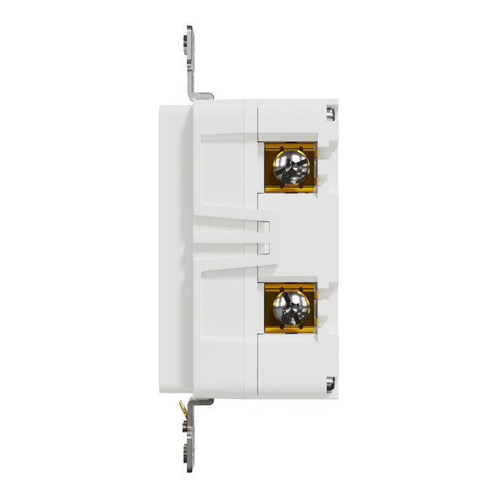 Schneider Electric Wr/Tr Gfci 20A Receptacle Comm Wh