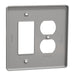 Square D 2 G Mid+ 1 Duplex 1 Deco Wp Gy