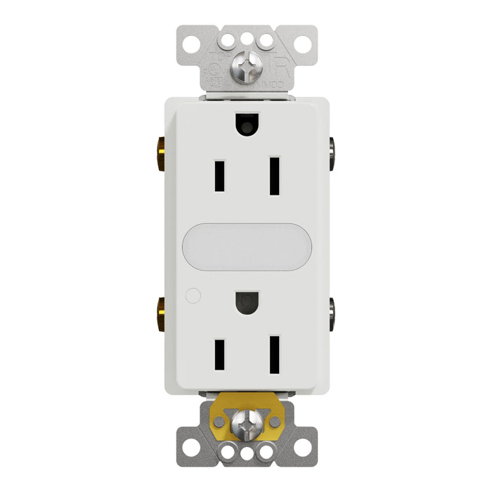 Schneider Electric Tr 15A Lighted Receptacle Resi Wh