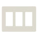 Square D 3 Gang Screwless Matte Wall Plate La