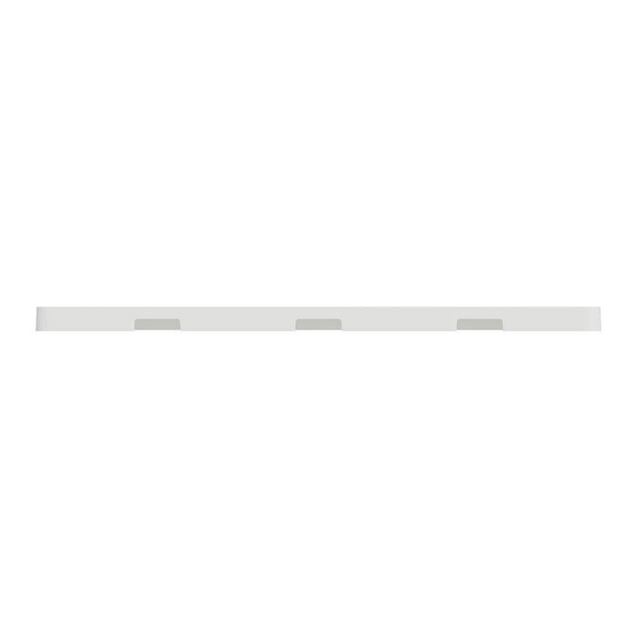 Square D 3 Gang Screwless Matte Wall Plate Wh