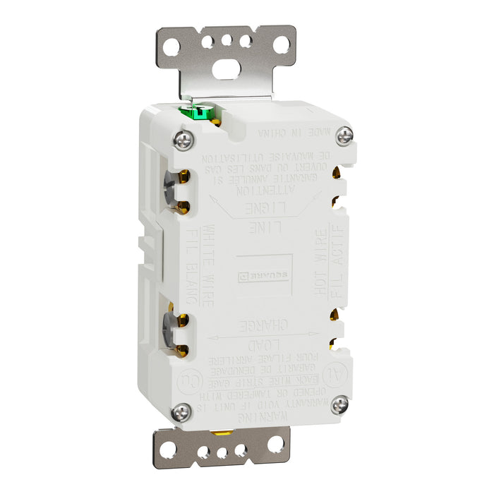 Schneider Electric Tr Gfci 20A Receptacle Comm Wh