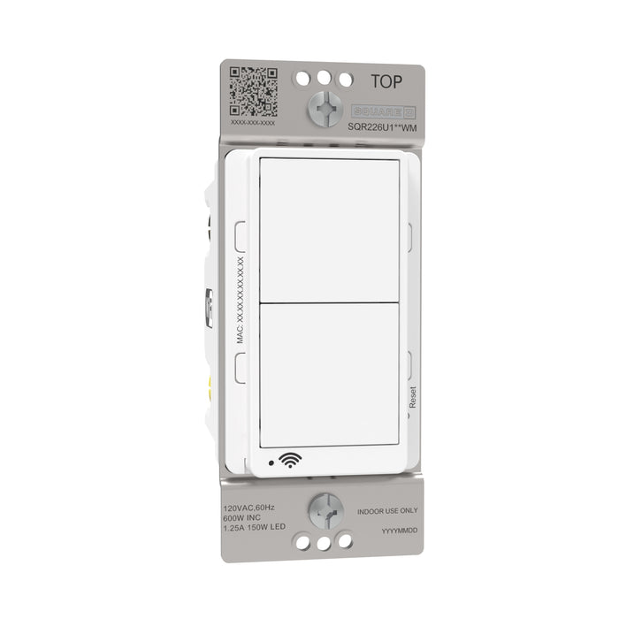 Schneider Electric Wifi Matter Switch Single Pole Wh
