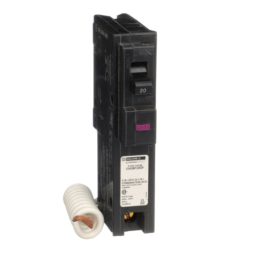 Schneider Electric Miniature Circuit Breaker 120V 20A Chom120Df