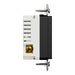 Schneider Electric Usb A/A 4.8A Chargr Tr Duplx 15A Recp Bk