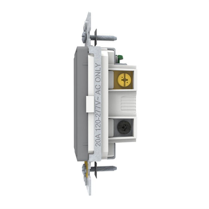 Schneider Electric 3-Way Switch Resi Single Pole 20A Gy