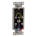 Square D Tel Rj11 4P4C Strap Bk