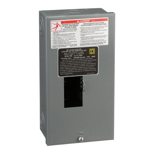 Square D Loadctr Qo Mlo 240V 70A 1Ph Csa Listed