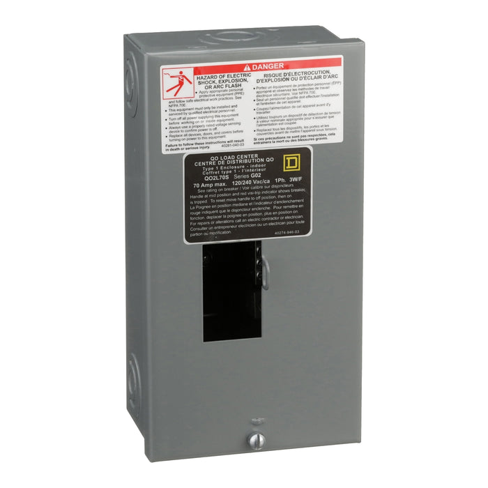 Square D Loadctr Qo Mlo 240V 70A 1Ph Csa Listed