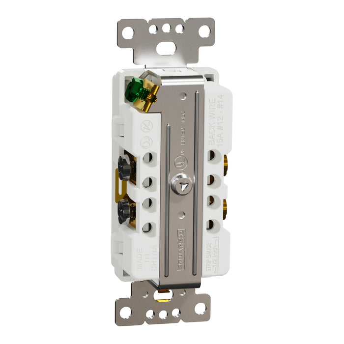 Schneider Electric Tr 15A Receptacle Comm Wh