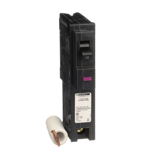 Schneider Electric Miniature Circuit Breaker 120V 15A Chom115Df