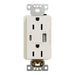 Schneider Electric Usb A/C 5.4A Chargr Tr Duplx 15A Recp La