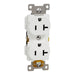 Schneider Electric Tr 20A Duplex Outlet Comm Wh
