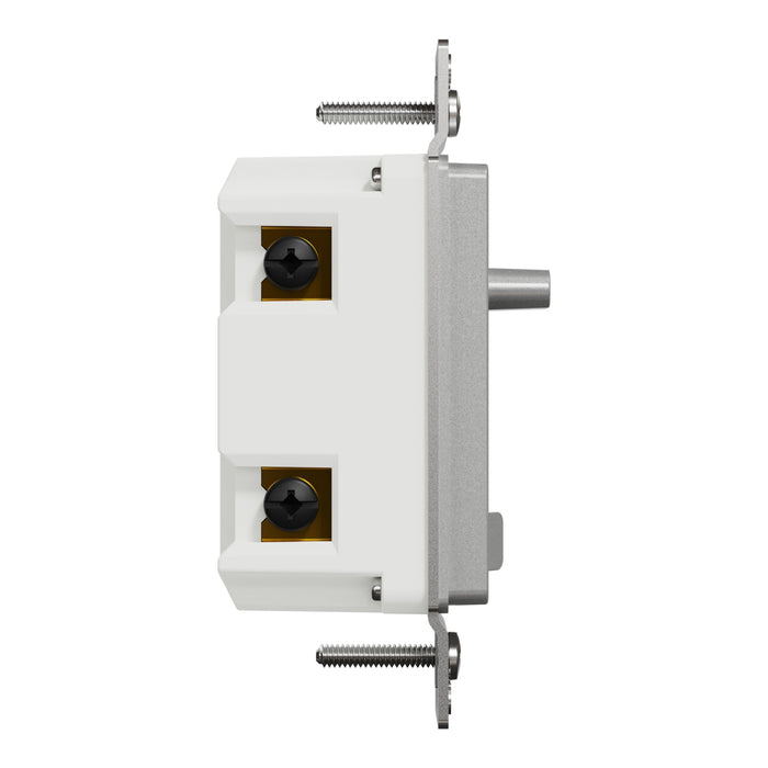 Schneider Electric Slide Dual-Ld Dim. 600W Resi Sngl Pol Gy