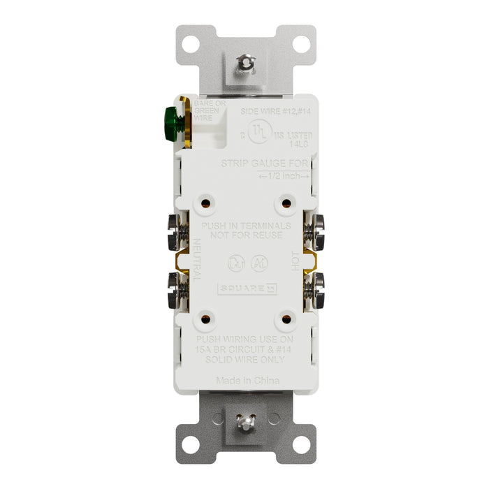 Schneider Electric Tr 15A Duplex Outlet Resi Wh 30 Pk