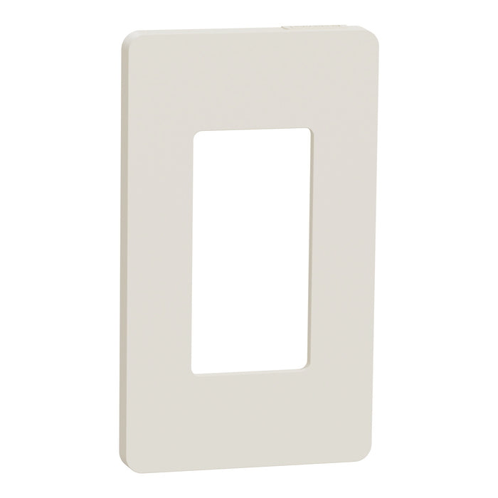 Square D 1 Gang Screwless Matte Wall Plate La