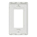 Square D 1 Gang Screwless Matte Wall Plate Wh