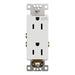 Schneider Electric Wr/Tr 15A Receptacle Resi Wh