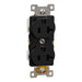Schneider Electric Tr 20A Duplex Outlet Comm Bk