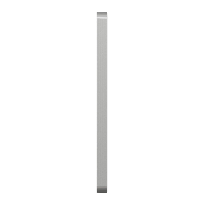 Square D 5 Gang Screwless Matte Wall Plate Gy