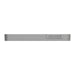 Square D 1 Gang Screwless Matte Wall Plate Gy