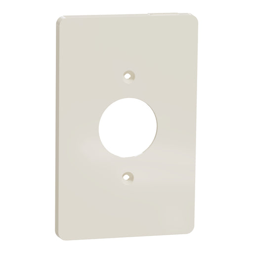 Square D 1 G Mid+ Single Outlet Wall Plate La