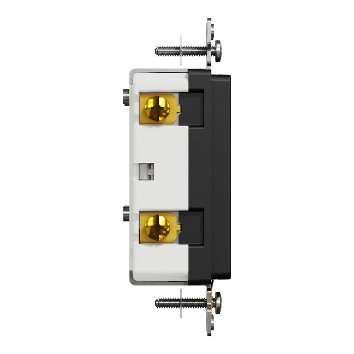 Schneider Electric Tr 15A Lighted Receptacle Resi Bk