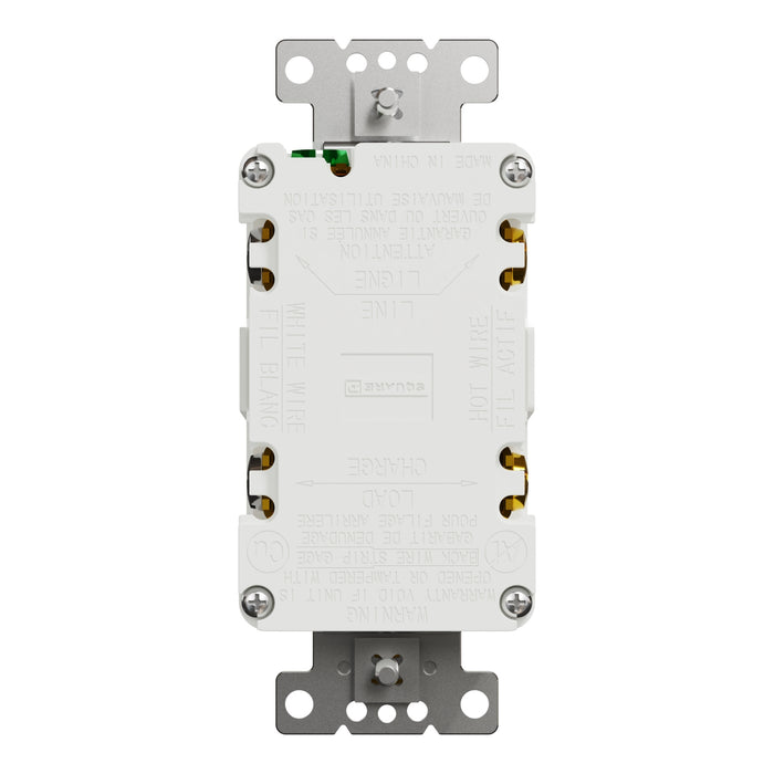 Schneider Electric Wr/Tr Gfci 15A Receptacle Resi Wh