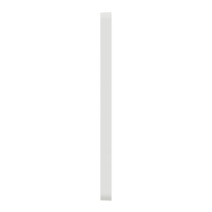 Square D 5 Gang Screwless Matte Wall Plate Wh